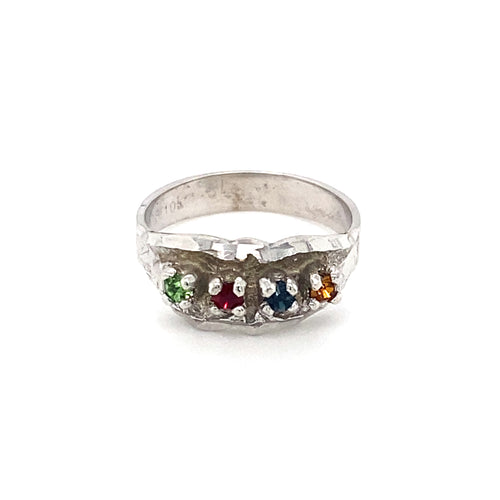10kt White Gold Fancy Ring