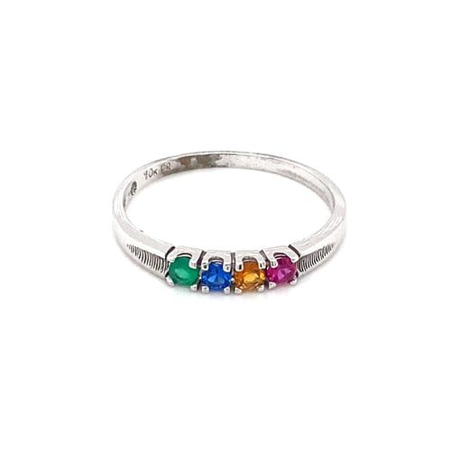 10kt White Gold Fancy Ring