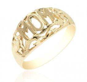 10kt Yellow Gold MOM Ring