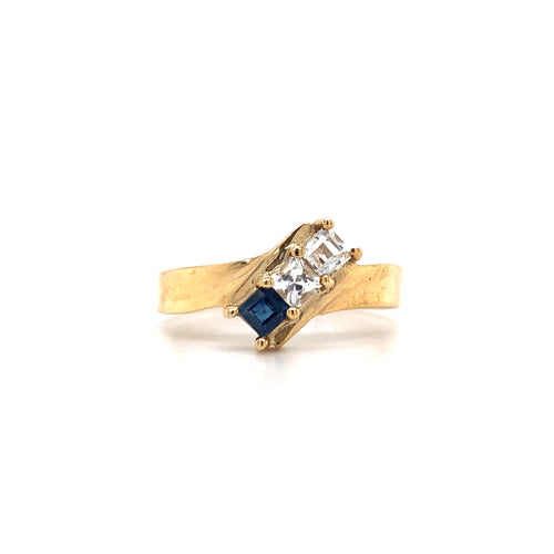 10kt Yellow Gold Cubic Zirconia Ring