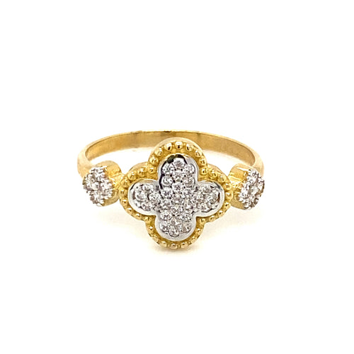 10kt Two-Tone Fancy Ring