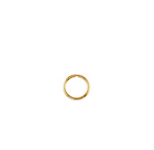 10kt Yellow Gold Sleeper Earrings 12mm
