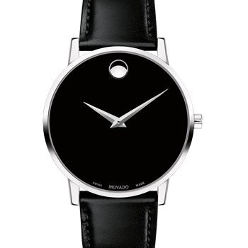 Movado Museum Classic Leather Strap Watch 0607269