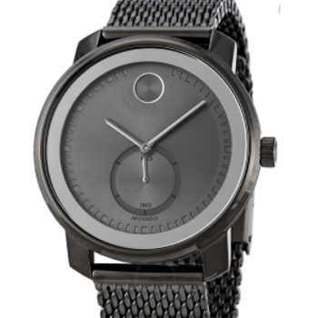 Stainless Steel Mesh Movado Bold Black Mesh Band Movado BOLD Black