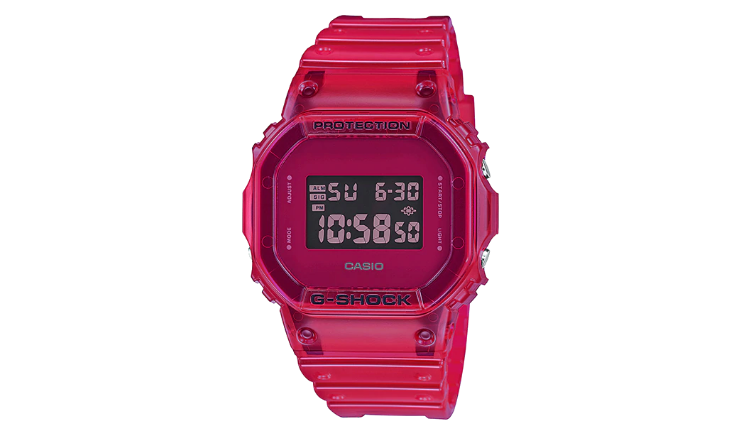 Casio G Shock 5600 Series Scarlett Red Watch DW5600SB 4