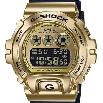 Casio G Shock 6900 Series Gold Dial Watch GM6900G-9