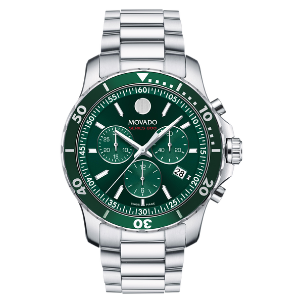 Movado Series 800 Green Dial Watch 2600179