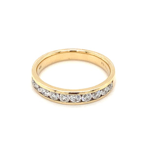 14kt White Gold Canadian Diamond Band