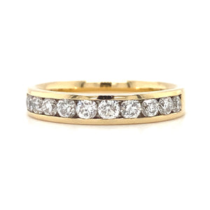 14kt White Gold Canadian Diamond Band