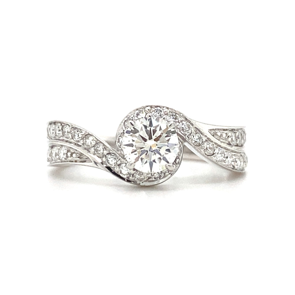 18kt White Gold 1.00ct Canadian Diamond Engagement Ring