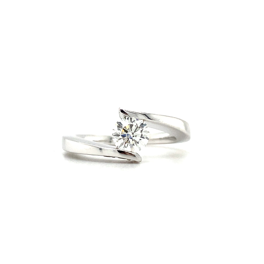 18kt White Gold 1.10ct Canadian Diamond Engagement Ring