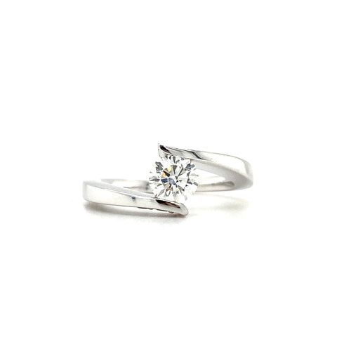 18kt White Gold 1.10ct Canadian Diamond Engagement Ring