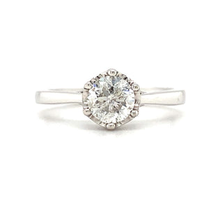 14kt White Gold Canadian Diamond Ring
