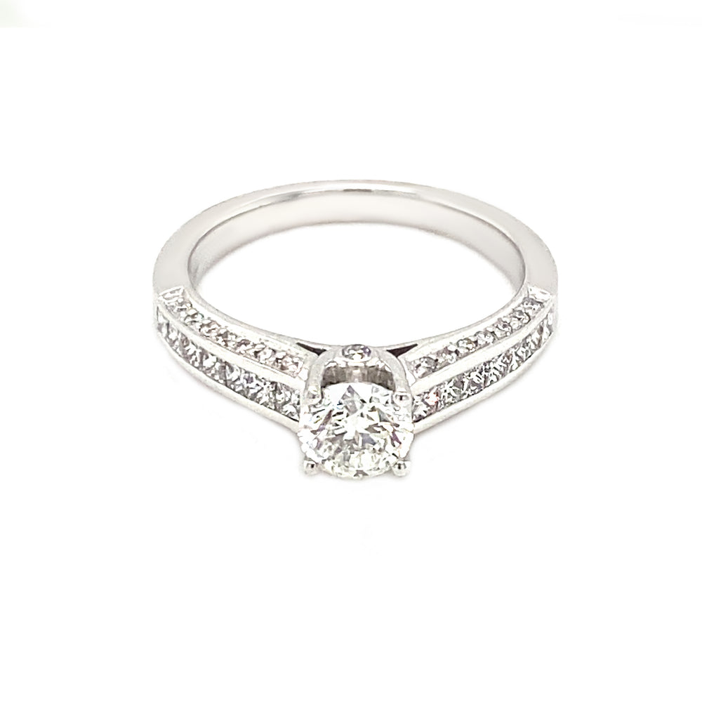 18kt White Gold .76ct Canadian Diamond Ring