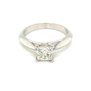 14kt White Gold 1.11 ct Diamond Ring