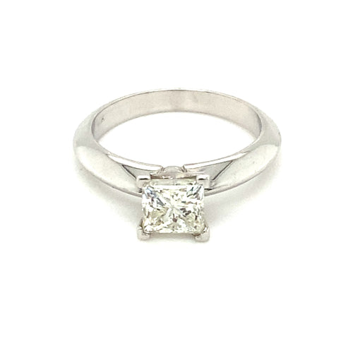 14kt White Gold 1.11 ct Diamond Ring
