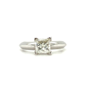 14kt White Gold 1.11 ct Diamond Ring