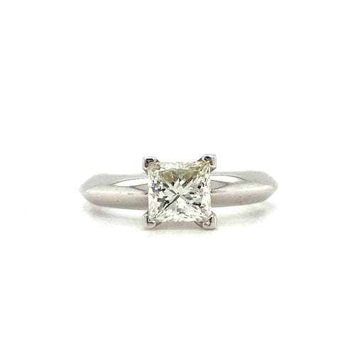 14kt White Gold 1.11 ct Diamond Ring