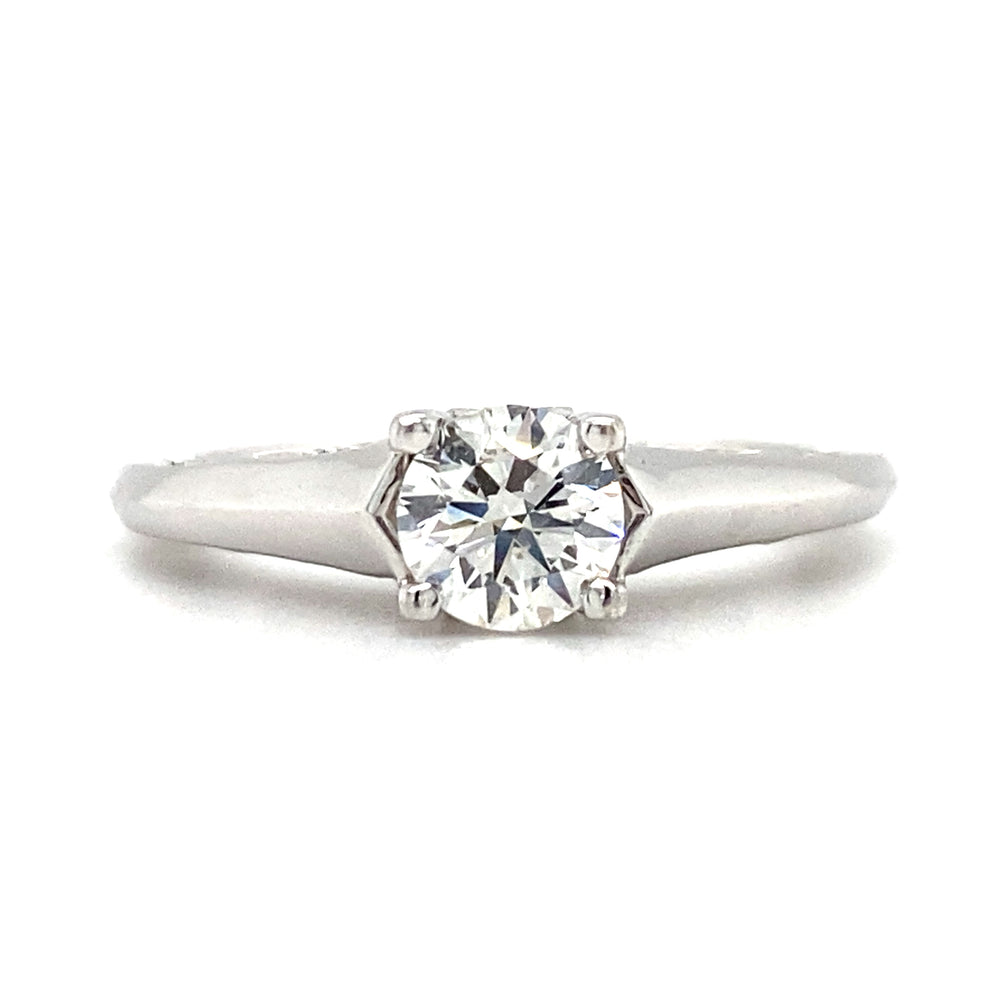18kt White Gold Canadian Diamond Ring