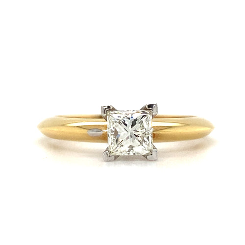 14kt Yellow Gold .70ct Canadian Diamond Solitaire Ring