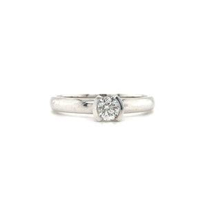 14kt White Gold Canadian Diamond Ring