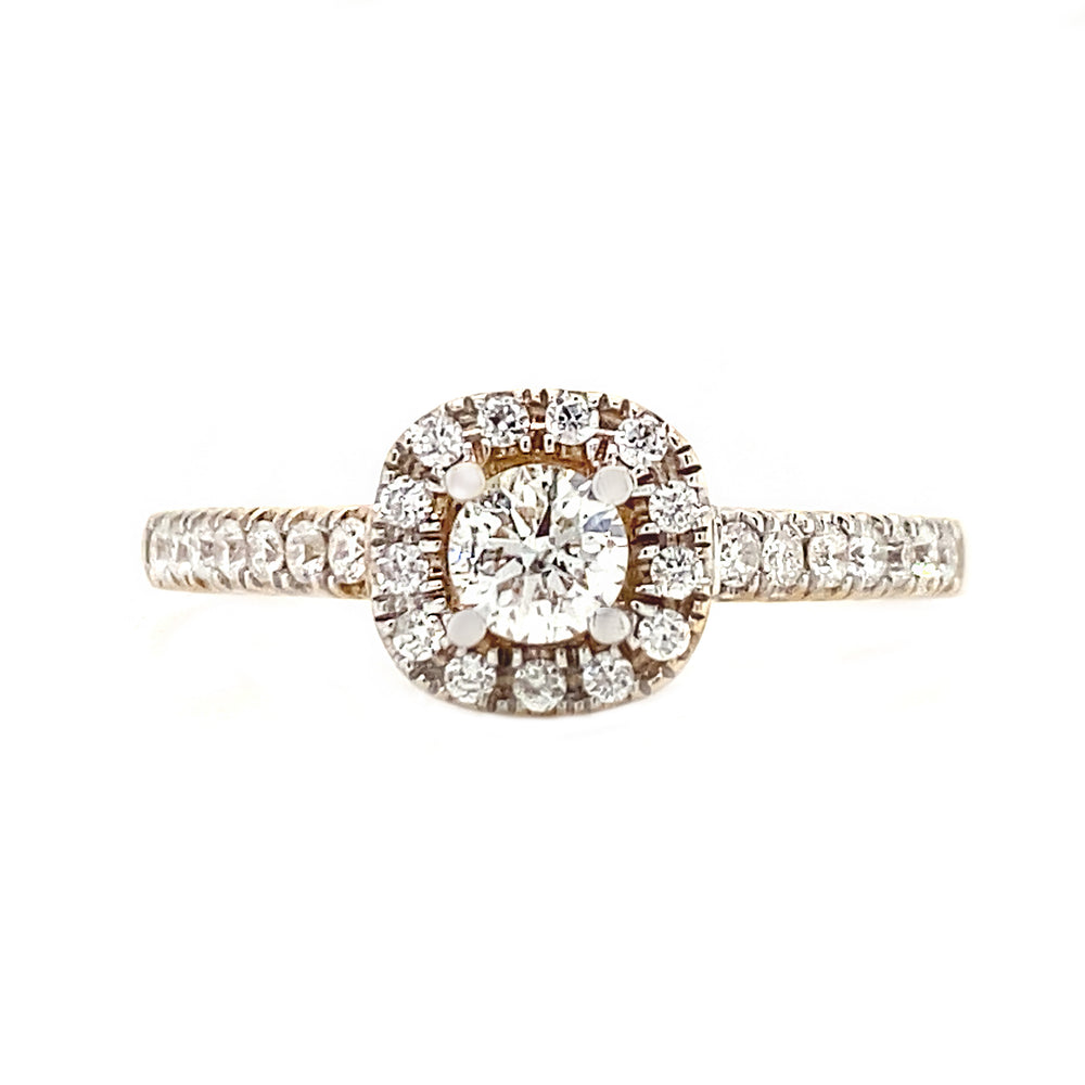 14kt Yellow Gold .51ct Canadian Diamond Ring