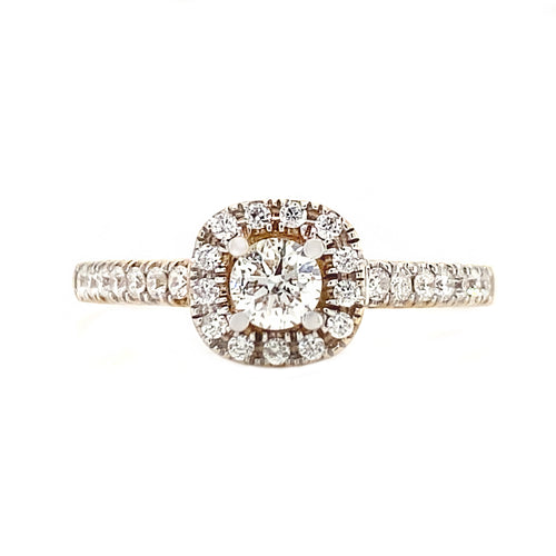 14kt Yellow Gold .51ct Canadian Diamond Ring