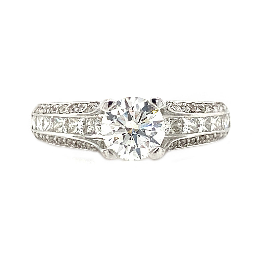 18kt White Gold 1.46ct Canadian Diamond Ring