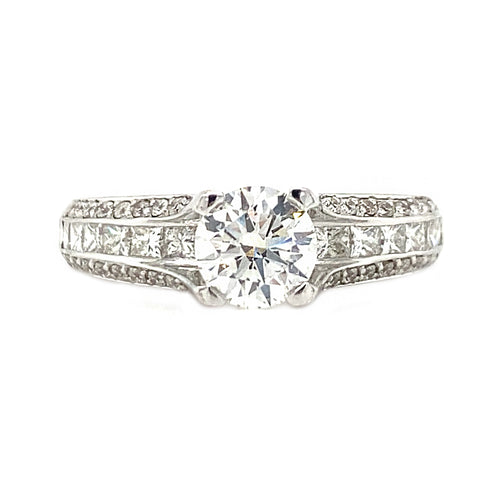18kt White Gold 1.46ct Canadian Diamond Ring