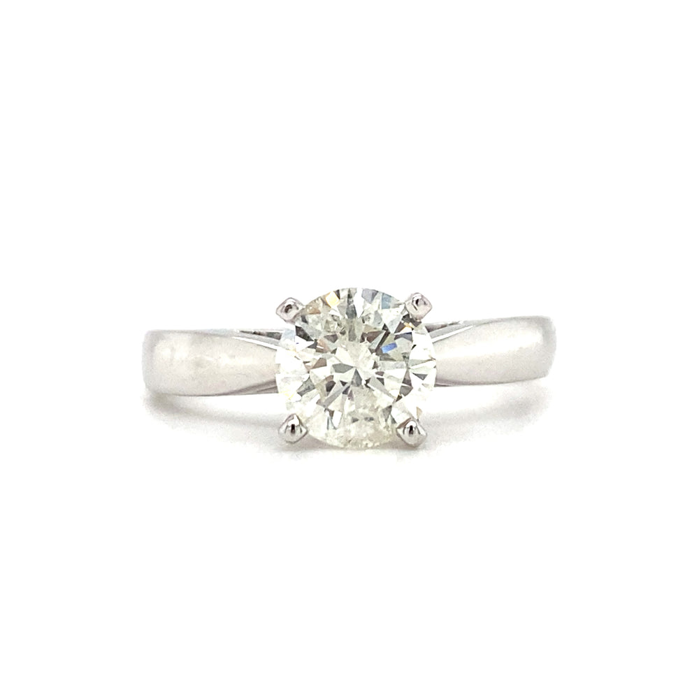 14kt White Gold 1.02ct Canadian Diamond Solitaire Ring