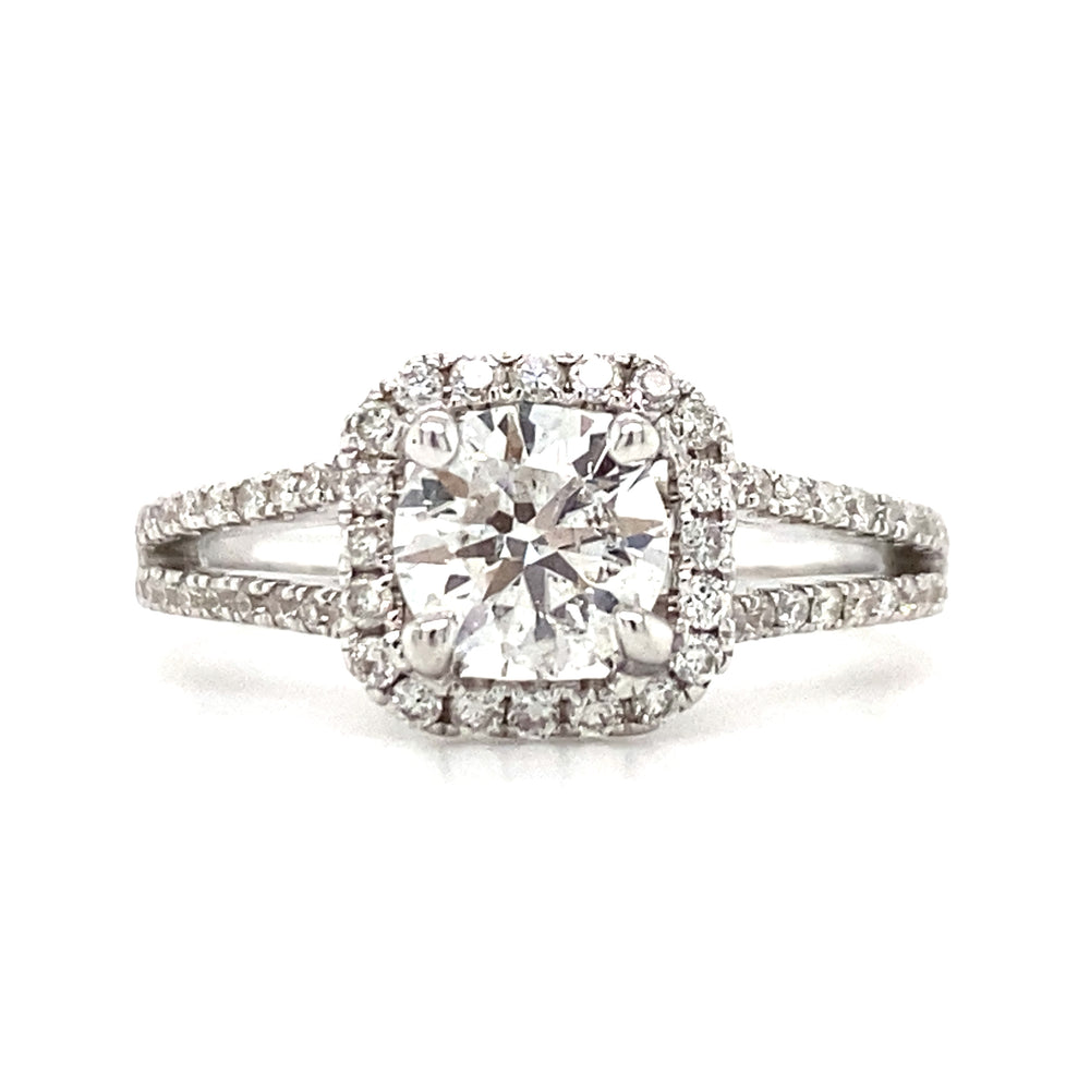 18kt White Gold 1.06ct Canadian Diamond Ring
