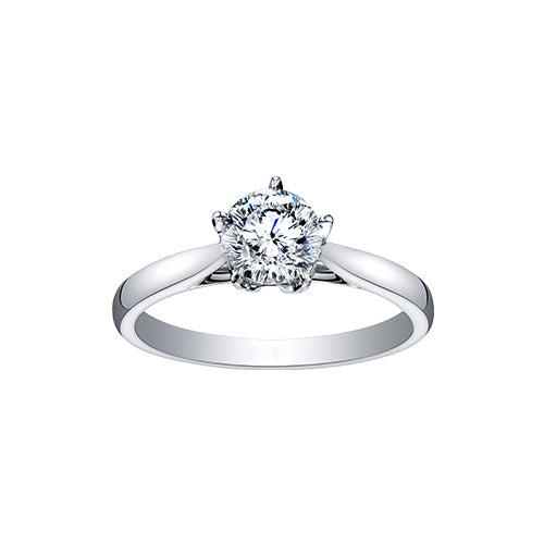 18kt White Gold Canadian Diamond Ring