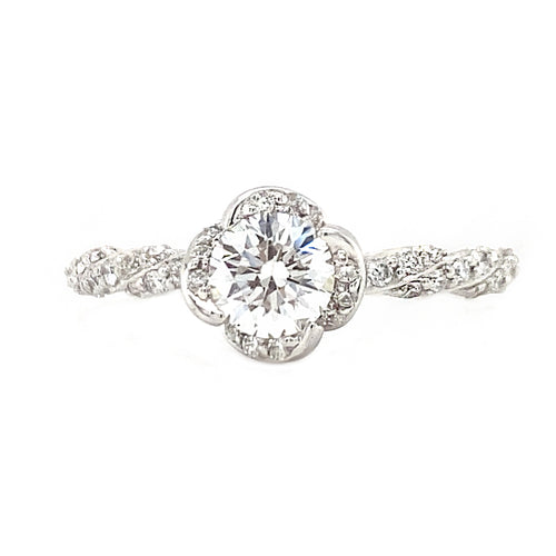 18kt White Gold 0.75ct Canadian Diamond Ring