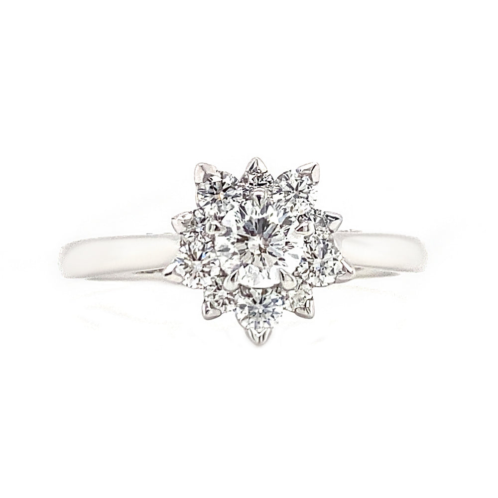 14kt White Gold 0.70ct Canadian Diamond Ring