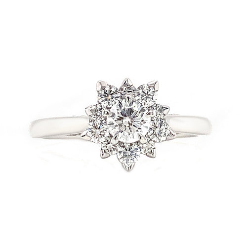 14kt White Gold 0.70ct Canadian Diamond Ring