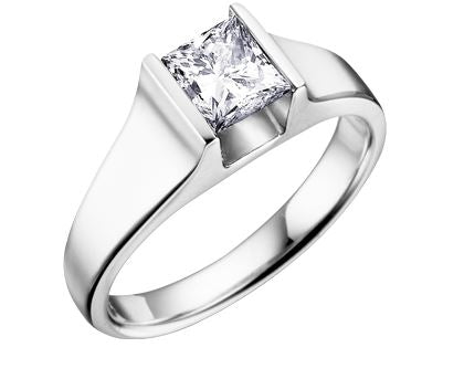 14kt White Gold Diamond Ring