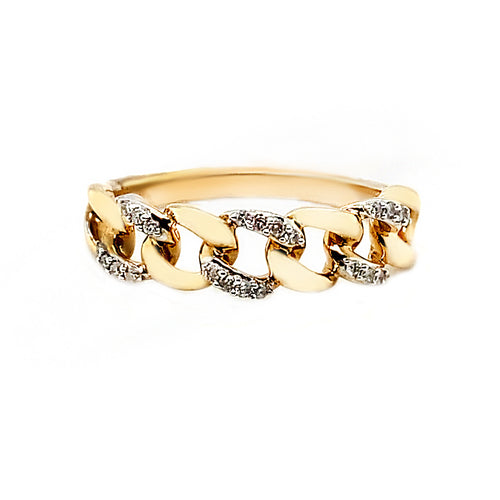 10kt Yellow Gold Diamond Ring