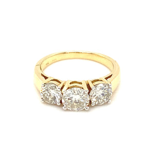 14kt Yellow Gold 2.10ct Diamond Ring