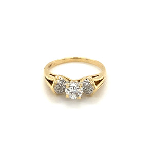 14kt Yellow Gold .65ct Diamond Ring