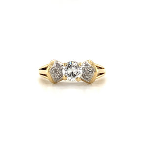 14kt Yellow Gold .65ct Diamond Ring
