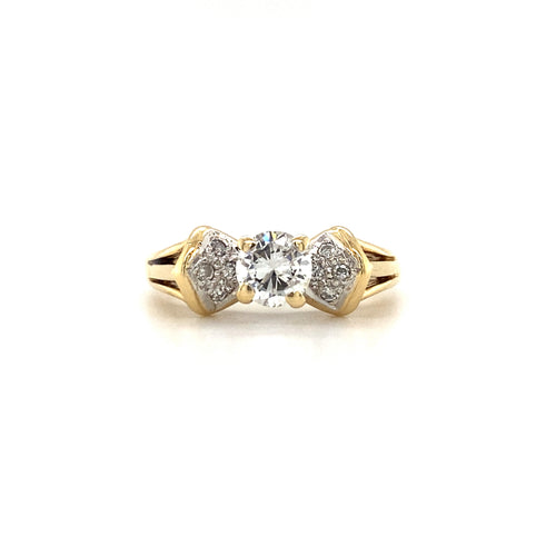 14kt Yellow Gold .65ct Diamond Ring