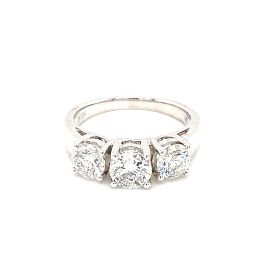 14kt White Gold 2.00ct Diamond Ring