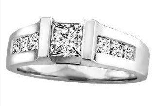 14kt White Gold Diamond Ring
