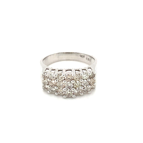 10kt White Gold 1.00ct Diamond Ring