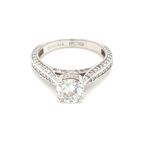 18kt White Gold 1.48ct Diamond Ring