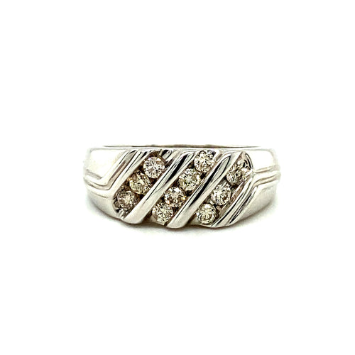 10kt White Gold .50ct Diamond Ring