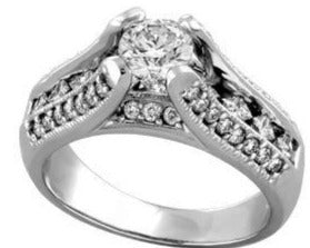 14kt White Gold 1.50ct Diamond Ring
