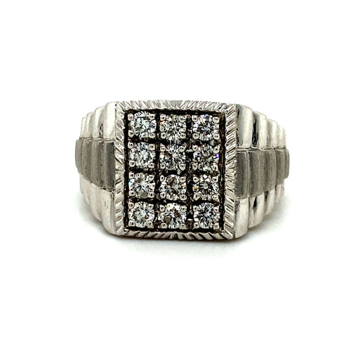 10kt White Gold 1.00ct Diamond Ring