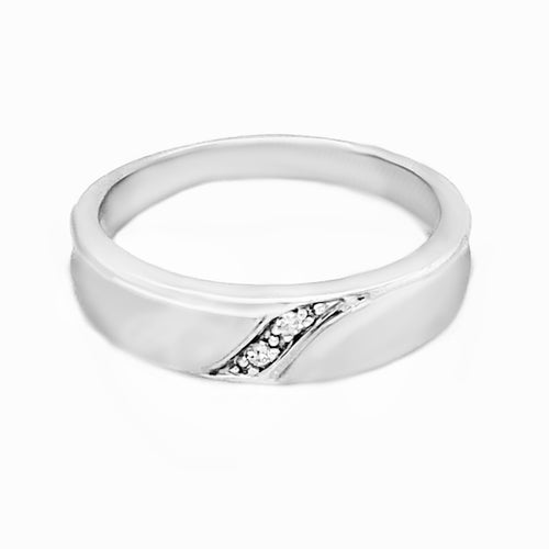 10kt White Gold Matching Diamond Band