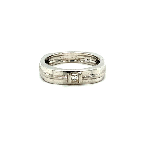 10kt White Gold 0.08ct Diamond Ring